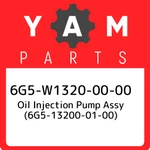 6G5-W1320-00-00 Yamaha Oil Injection Pump Assy (6G5-13200-01-00) 6G5W13200000,. Fixed Price $553.85.