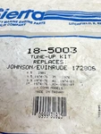 Johnson Evinrude 4.5 9.5 15 Hp Sierra 18-5003 Tune Up Kit Replaces Oem 172806. Fixed Price $39.95.
