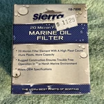Sierra Marine #18-7896 Premium Oil Filter.. Fixed Price $10.00.