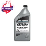 Quicksilver Premium Plus 2-STROKE Synthetic Blend Marine Engine Oil, 1 Gallon. Fixed Price $202.04.