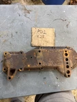Detroit Diesel Engine 2-53 253 Oil Cooler Cover Plate 5123413. Fixed Price $89.99.