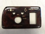 Lund Blank Ignition Switch Panel 5" X 2 3/4" Woodgrain Marine Boat. Fixed Price $14.95.