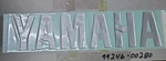 99246-00280-00 Oem Genuine Yamaha Emblem Silver 1/2" Letters. Fixed Price $14.95.