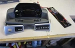 Tracker Dash Switch Panel Black Gray 30 1/2" X 22 1/8" 13" Marine Boat. Fixed Price $369.95.