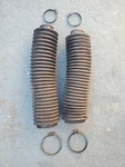 Fork Boot Bands W Clamps Good Yamaha 1984-1989 3LD-23489-00-00. Fixed Price $75.00.