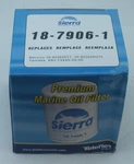 Sierra 18-7906-1 Oil Filter Mercury 35-822-626T7 Yamaha 69J-13440-00-00. Fixed Price $16.26.