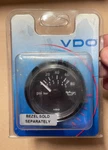 New Vdo Oil Pressure Gauge, Viewline Onyx, 80PSI/5BAR, Part # A2C53191733-S. Fixed Price $40.00.