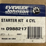 New Evinrude Johnson Omc 0988217 Starter Motor Oem Buy It Nowor Best Off. Fixed Price $199.99.
