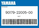 Yamaha Genuine Nut 90179-22005-00. Fixed Price $28.47.