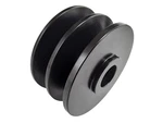 Balmar Machined Alternator Dual Pulley, 2.7 X 1/2", 17MM Bore - Gold Finish. Fixed Price $49.00.