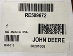 John Deere Oil Filter RE509672. Fixed Price $24.92.