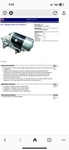Carquest 100% New Starter 72-16990N. Fixed Price $290.00.