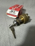 Ignition Starter Switch Standard UM25 With Keys All Brass. Fixed Price $14.00.
