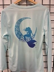 Nwt Native Outfitters Women's Driq Smart Performance Aqua Long Sleeve Mermaid. Fixed Price $19.95.