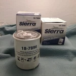 Qty 2, New Sierra 18-7896 Marine Oil Filter. Fixed Price $10.58.