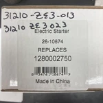 Rotary 10674 Electric Starter For Honda Replaces 128000-2750. Fixed Price $75.00.