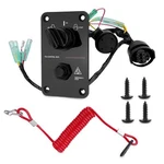 Outboard Single Engine Key Switch Assembly Panel Fits For Yamaha 704-82570-12-00. Fixed Price $39.99.