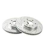 Fits 2009-2017 Chevrolet Traverse Front Drilled & Slotted Brake Rotors 55150. Fixed Price $102.99.