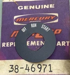 New Genuine Mercury 38-46971 Plate. Fixed Price $21.84.