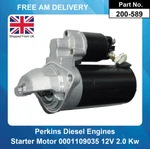 Starter Motor For Jcb Excavators Perkins 0001109035 714/35600. Fixed Price $106.34.