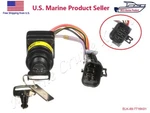 Mercury Mariner Ignition Key Switch 87-897716K01 8M0059686 40 60 200 300 Hp. Fixed Price $37.99.