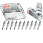 10 Pc Ngk 7052 YR5 V-power Spark Plugs For T16R-U RV12C R46T R45T MR44T Ww. Fixed Price $34.09.
