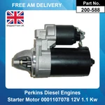 Starter Motor For Jcb 8014 8015 8016 Excavators Perkins 0001107078 714/36700. Fixed Price $106.41.