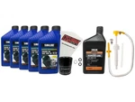Cyclemax 10W30 Marine Gear Pump Oil Change Kit Fits 2004-2024 Yamaha F150 Motor. Fixed Price $104.09.