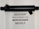 New Seakamp Mercruiser 807372T Engine Oil Cooler 13-1/2 Oal Offset Ftgs. Fixed Price $265.26.