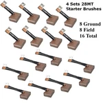 28MT Starter Sets (16) R140 R141 Brushes Each Ref# 10456457 & 10456458. Fixed Price $29.00.