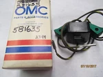 New Oem Omc Johnson Evinrude Coil 581635. Fixed Price $27.99.