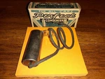 Ignition Distributor Condenser Vintage Universal Replacement For Older Cars Usa. Fixed Price $20.00.