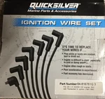 Mercury Mercruiser Quicksilver Ignition Spark Plug Wire Set 84-816761Q3. Fixed Price $79.49.