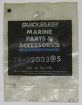 New Quicksilver Mercury Marine Boat Oem Key Lot Of Part No. 28-32003. Fixed Price $13.99.