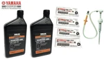 Yamaha Yamalube Oem Twin Outboard Gear Kit W/ Pump, Lower Unit Oil Gaskets. Fixed Price $68.99.