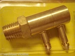 Fuel Line Tank Connector Johnson Evinrude Outboard Seachoice 20501 Brass Male. Fixed Price $17.05.