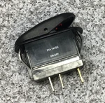 Marine Lighted Rocker Switch Bilge On/off 21A 14V Dc 3 Spade Black New Bulk. Fixed Price $16.00.