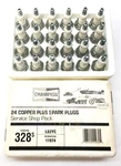 Champion Copper Plus Spark Plug Service Shop Pack (24PCS) L82YC (328S) Nos. Fixed Price $65.87.