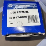 Genuine Omc Oil Pressure Gauge 174685, 0174685 New Box. Fixed Price $29.97.