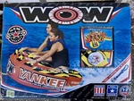 Wow Watersports Towable Yankee Coupe Convertible 1-2 Per Chariot Jockey Lounge. Fixed Price $129.00.