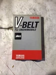 Nos Oem Yamaha Snowmobile V-belt 8CJ-17641-00-00. Fixed Price $69.00.