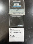 Mercury Quicksilver Decal 37-13530-28 (qty 1) Oem "new Old Stock" MG1 2-25. Fixed Price $42.50.
