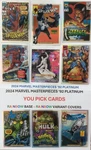 2024 Marvel Masterpieces 92 Platinum You Pick Base/rainbow Variant Cover. Fixed Price $5.00.