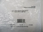 Sierra Mercruiser Volvo Penta Throttle Position Sensor 18-7700 Marine Boat. Fixed Price $104.95.