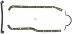 Fel-pro 17950 Oil Pan Gasket Marine Multi-piece Cork / Rubber Kit. Fixed Price $27.64.
