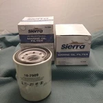 Qty 2, New Sierra 18-7909 Marine Oil Filter. Fixed Price $14.47.
