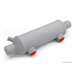Seakamp 26133 Marine Oil Cooler 2X6" Body 3/8" Npt 1" Hose Copper. Fixed Price $141.04.