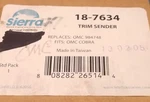 New Sierra 18-7634 Trim Sender Johnson Evinrude Outboard Cobra. Fixed Price $135.94.