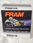 Fram PH6017A Motorcycle Oil Filter. Fixed Price $9.00.