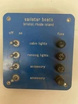 Sailstar Boats Fuse Panel Switch With Four Positions. Fixed Price $45.00.